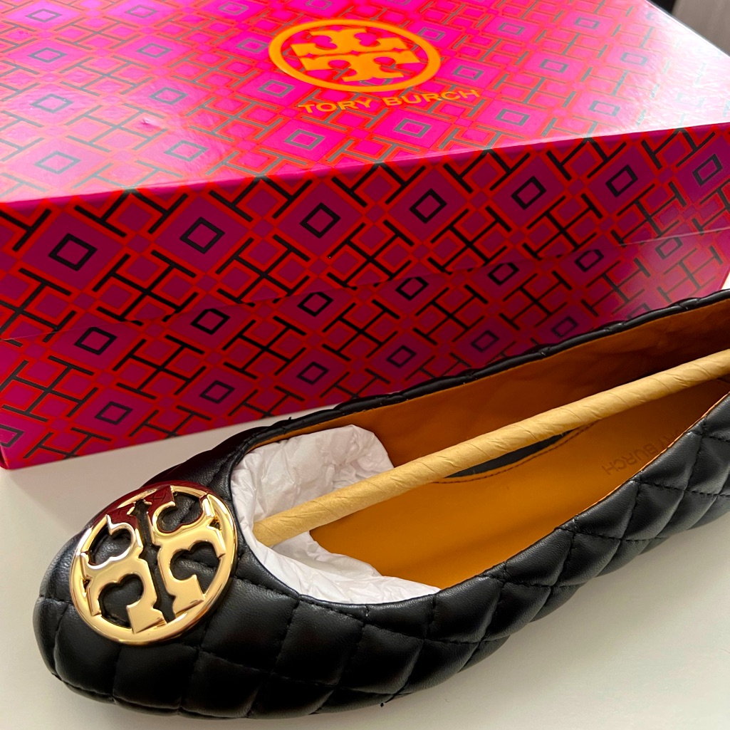 Tory Burch Chelsea Quilted Ballet Flats 7m
